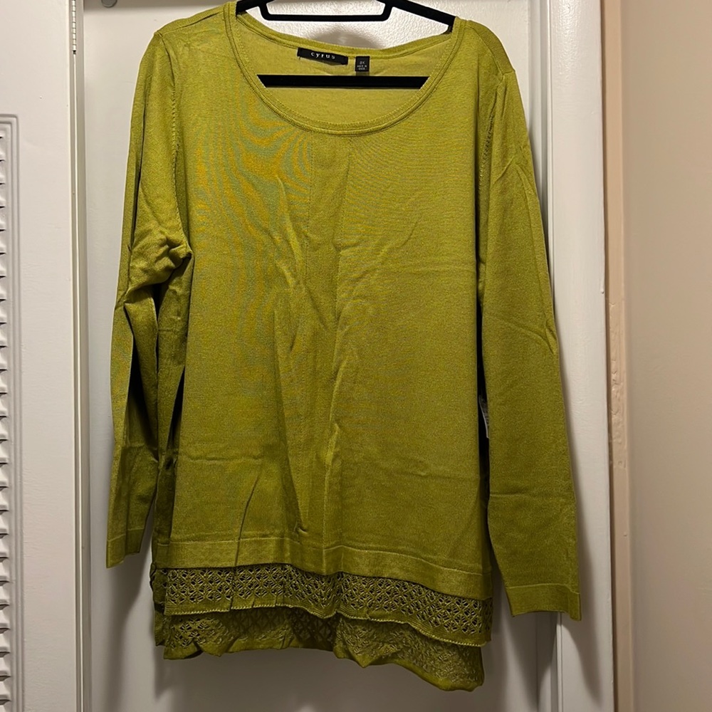 LAST CHANCE Green sweater